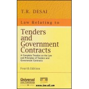 Law Relating to Tenders and Government Contracts [HB] | T. R. Desai | Universal Law Pub 